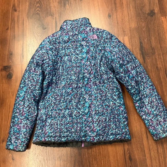 The North Face Multicolor Fleece Inside Winter Jacket sz XL - Picture 4 of 6